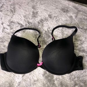 Black and pink Bra